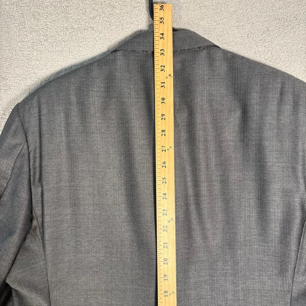 Hickey Freeman 2 Pc Suit Mens 42 Long Loro Piana Super 130's Wool‎ Madison Gray